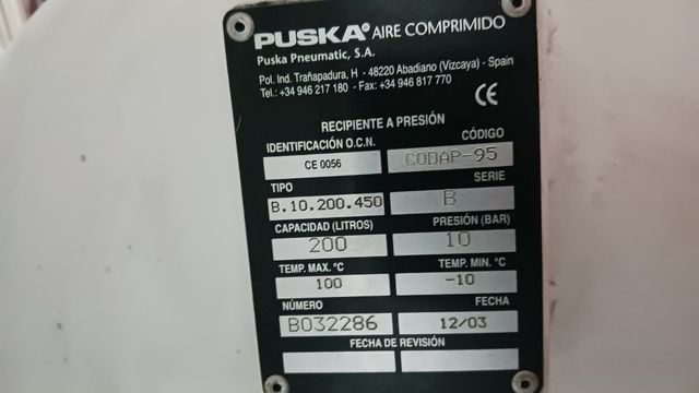 Compresor puska