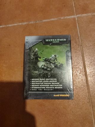 Warhammer 40k destructor pesado necron
