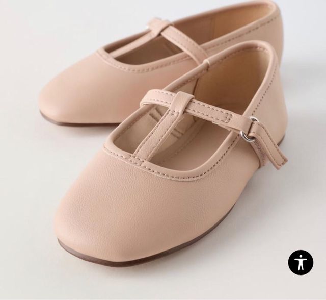 Bailarina Zara niña rosa ( un uso ) Talla 22