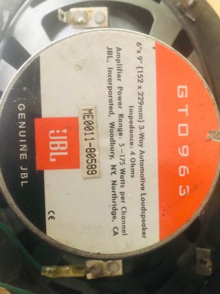 Altavoces JBL GTO963
