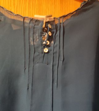 Blusa de gasa mujer