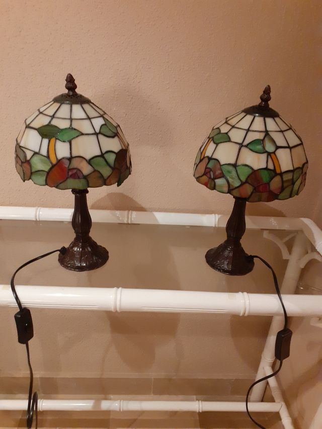 2 LAMPARAS TIFFANY