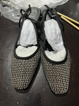 Zapatos de pedrería mujer