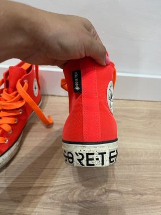 Converse All star Chuck Taylor naranjas de Goretex