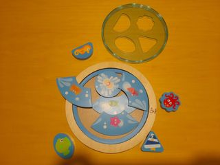 Cubos y puzzle edad 2 / 3 años