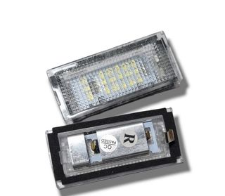 Plafones led matrícula Compatibles con BMW E46