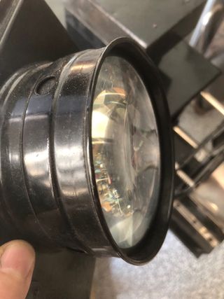 Linterna magica antigua