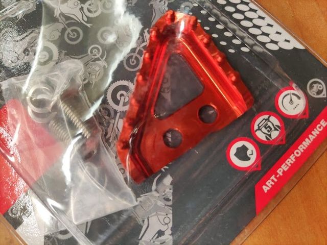 Puntera pedal freno negro Ktm Husaberg Husqvarna