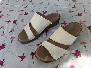 Zuecos blancos mujer talla 40