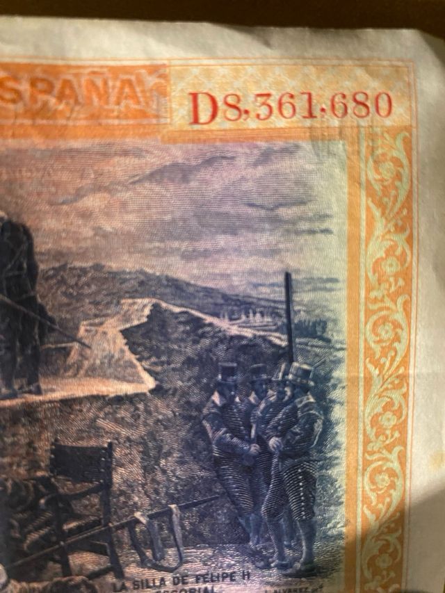 Billete Cien Pesetas 1925