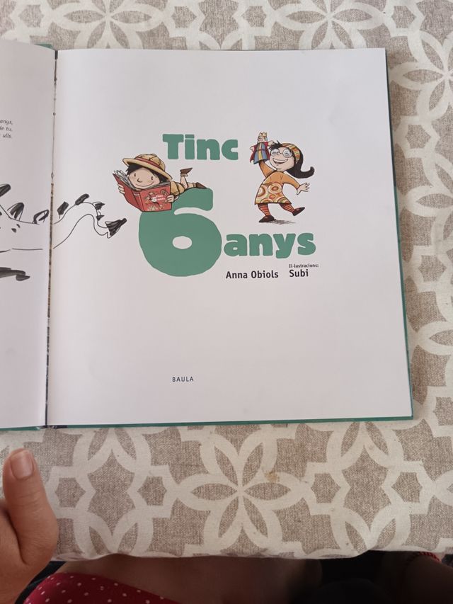 Libro tinc 6 anys