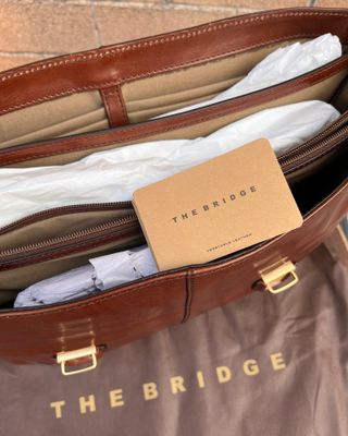 Borsa ventiquattrore The Bridge in pelle