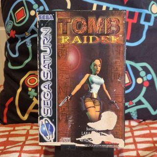 Caja Sega saturn tomb raider