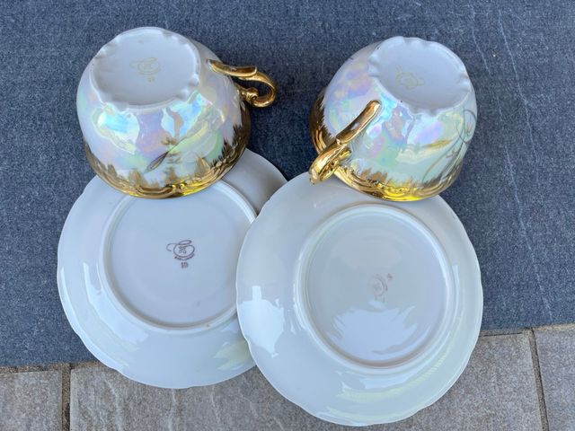 Tazze da the vintage da collezione