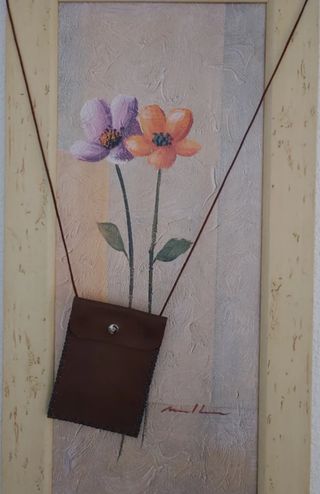 Cartera cuero bandolera