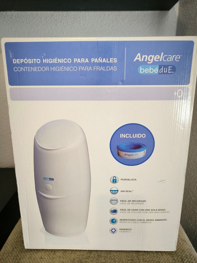 Contenedor higiénico para pañales usados