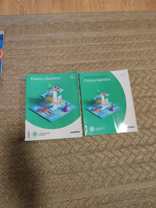 libro Física y Química 4 ESO Santillana