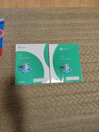 libro Física y Química 4 ESO Santillana