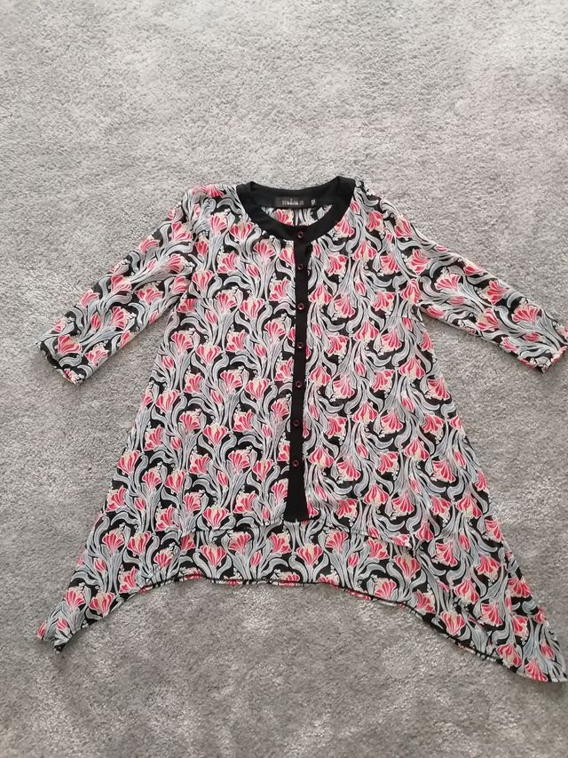 Blusa mujer transparencia