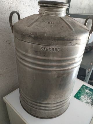 Tinozzo da 50 litri in acciaio 