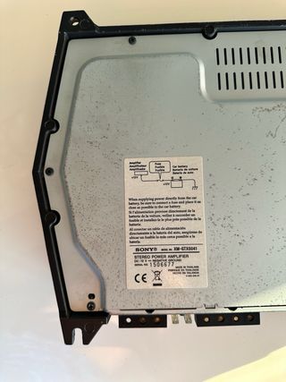 Amplificador Sony