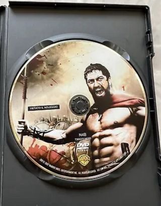 300 dvd cd film gerard butler nuovo