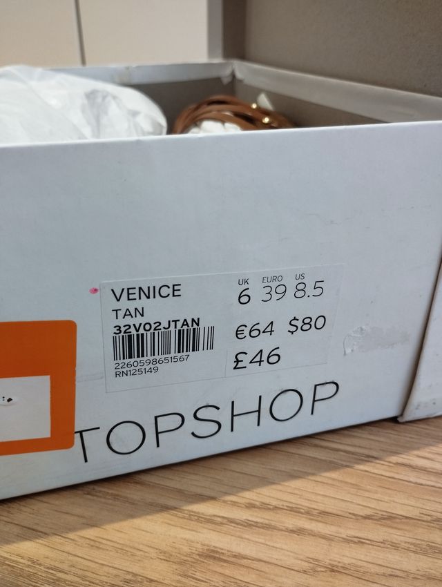 Sandalias de tacón años 70