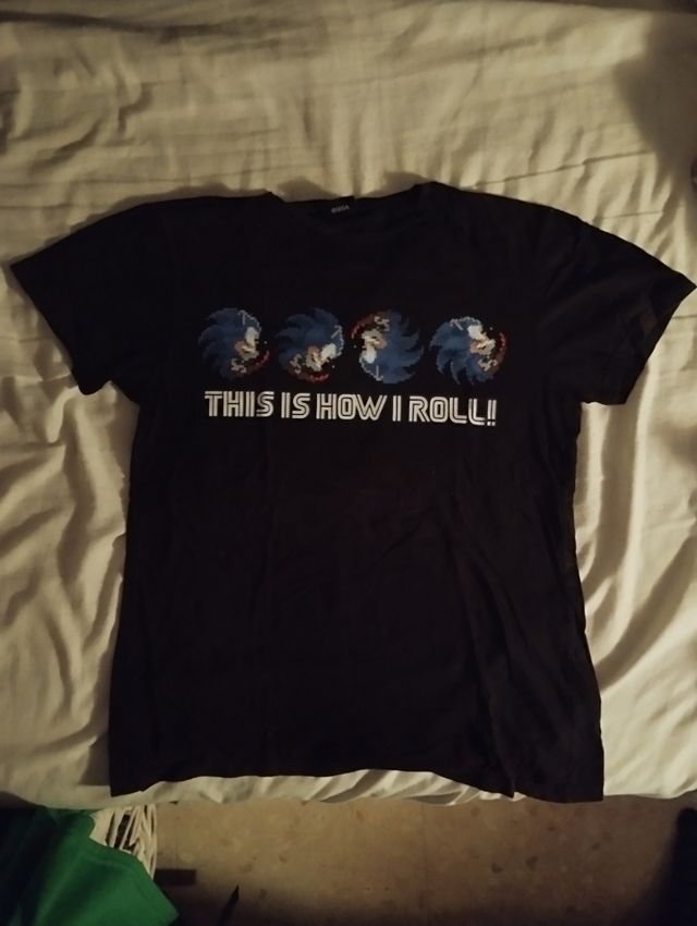 💙 Camiseta Oficial Sonic The Hedgehog