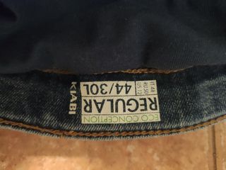 Pantalón vaquero premamá kiabi talla 44