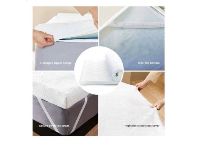 Topper Viscoelastico 120 x 190 x 7cm