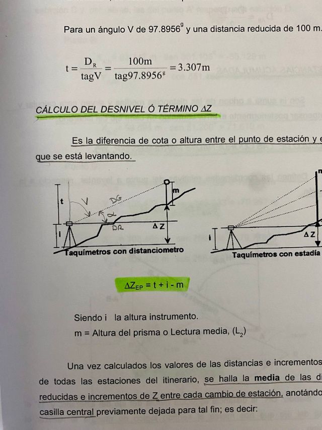 Topografía aplicada a la construcción. Replanteo.