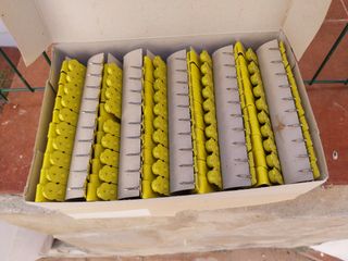 Crotales metálicos de colores