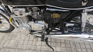 Honda CB 550 Four Restaurada año 1975