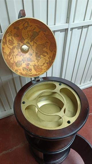 Mueble bar globo terrestre