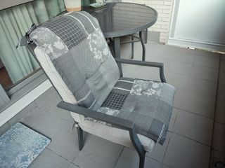 Conjunto muebles jardin aluminio
