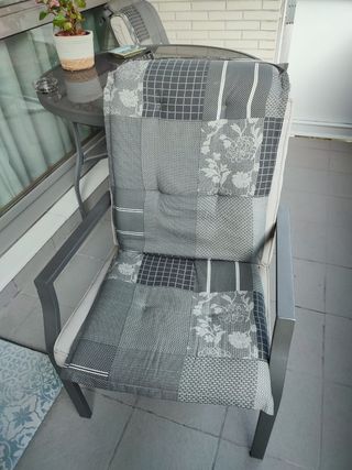 Conjunto muebles jardin aluminio