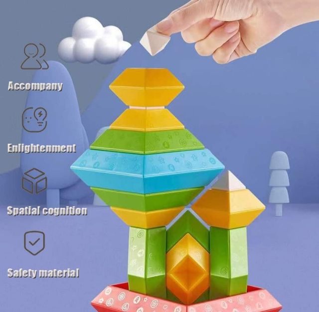 Juguete construcción geométrico 3D NUEVO