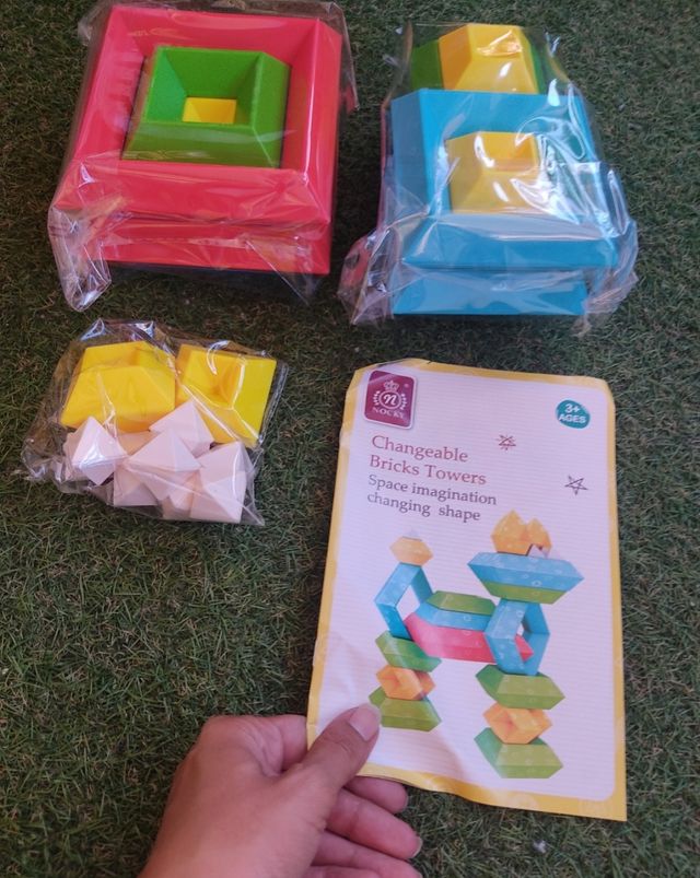 Juguete construcción geométrico 3D NUEVO