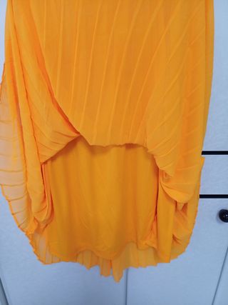 Falda de plisada de zara 