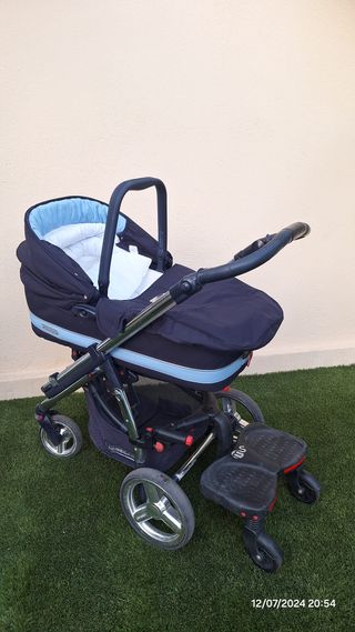 Conjunto carrito bebé  BEBECAR  modelo IP-OP