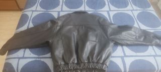 Cazadora "chupa" de piel