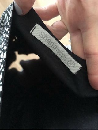 Vestido fluido de manga larga