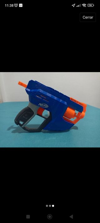 Pistola Nerf Scout MKII N-Strike