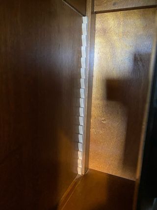 Mueble tv o estanteria hecho a mano por ebanista