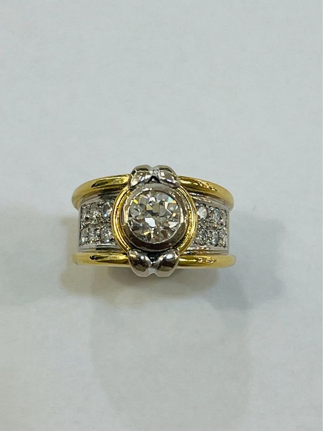Cruz Oro 18k Vintage