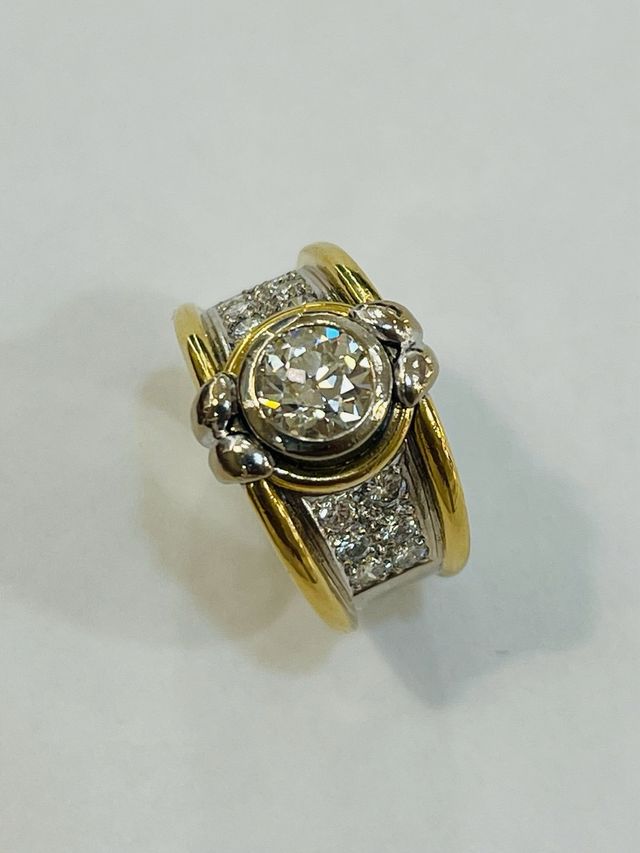 Cruz Oro 18k Vintage
