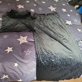 Conjunto top y falla brillo