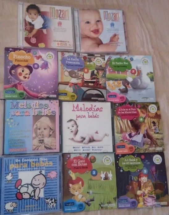 CD Cuentos y Música Infantil (lote)