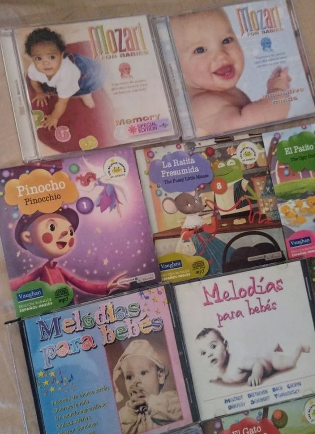 CD Cuentos y Música Infantil (lote)