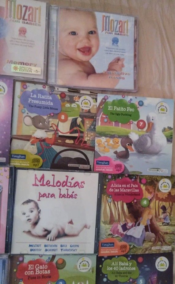 CD Cuentos y Música Infantil (lote)